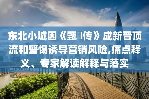 東北小城因《甄嬛傳》成新晉頂流和警惕誘導(dǎo)營(yíng)銷風(fēng)險(xiǎn),痛點(diǎn)釋義、專家解讀解釋與落實(shí)