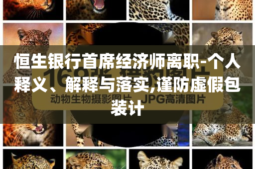 恒生銀行首席經(jīng)濟(jì)師離職-個(gè)人釋義、解釋與落實(shí),謹(jǐn)防虛假包裝計(jì)