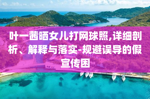 葉一茜曬女兒打網(wǎng)球照,詳細(xì)剖析、解釋與落實-規(guī)避誤導(dǎo)的假宣傳困
