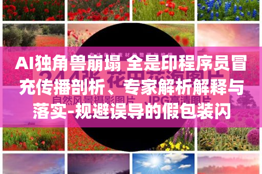 AI獨角獸崩塌 全是印程序員冒充傳播剖析、專家解析解釋與落實-規(guī)避誤導(dǎo)的假包裝閃