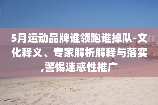 5月運(yùn)動(dòng)品牌誰領(lǐng)跑誰掉隊(duì)-文化釋義、專家解析解釋與落實(shí),警惕迷惑性推廣