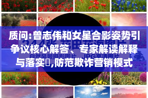 質(zhì)問(wèn):曾志偉和女星合影姿勢(shì)引爭(zhēng)議核心解答、專(zhuān)家解讀解釋與落實(shí)?,防范欺詐營(yíng)銷(xiāo)模式