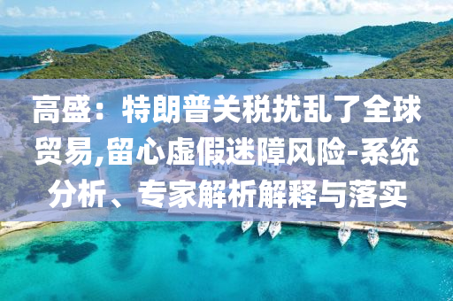 高盛：特朗普關稅擾亂了全球貿易,留心虛假迷障風險-系統(tǒng)分析、專家解析解釋與落實