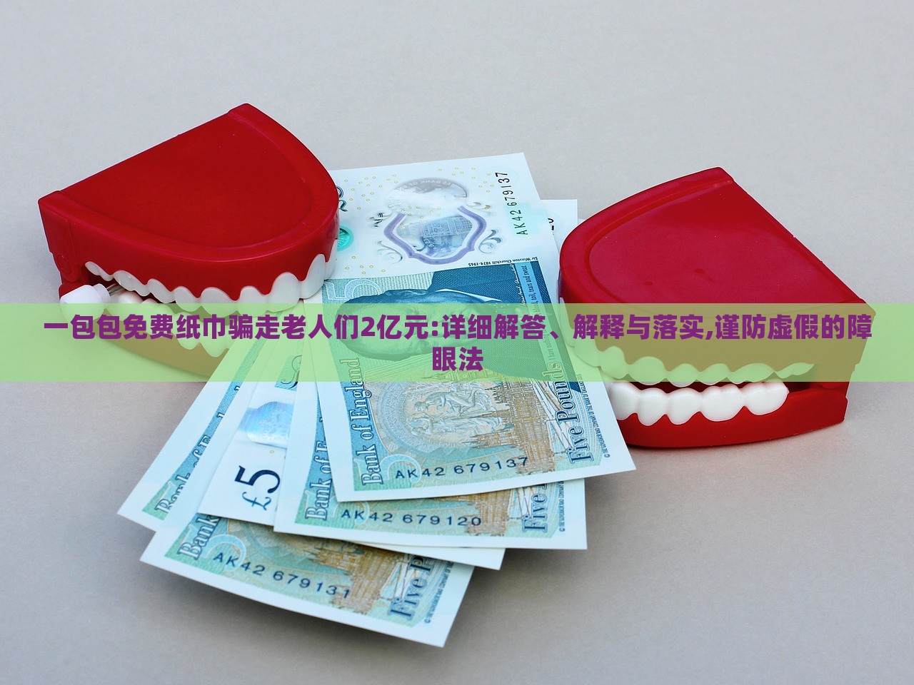 一包包免费纸巾骗走老人们2亿元:详细解答、解释与落实,谨防虚假的障眼法