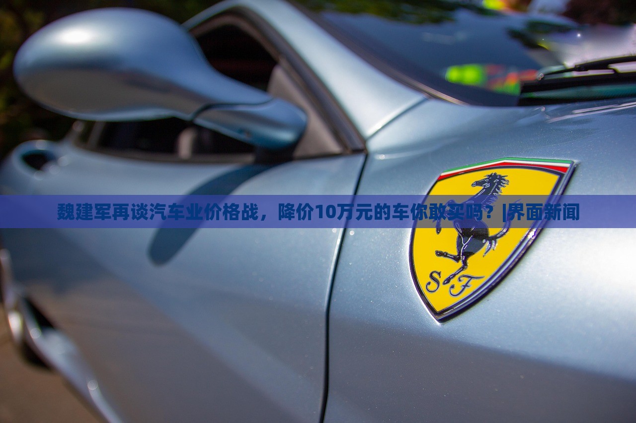 魏建军再谈汽车业价格战，降价10万元的车你敢买吗？|界面新闻