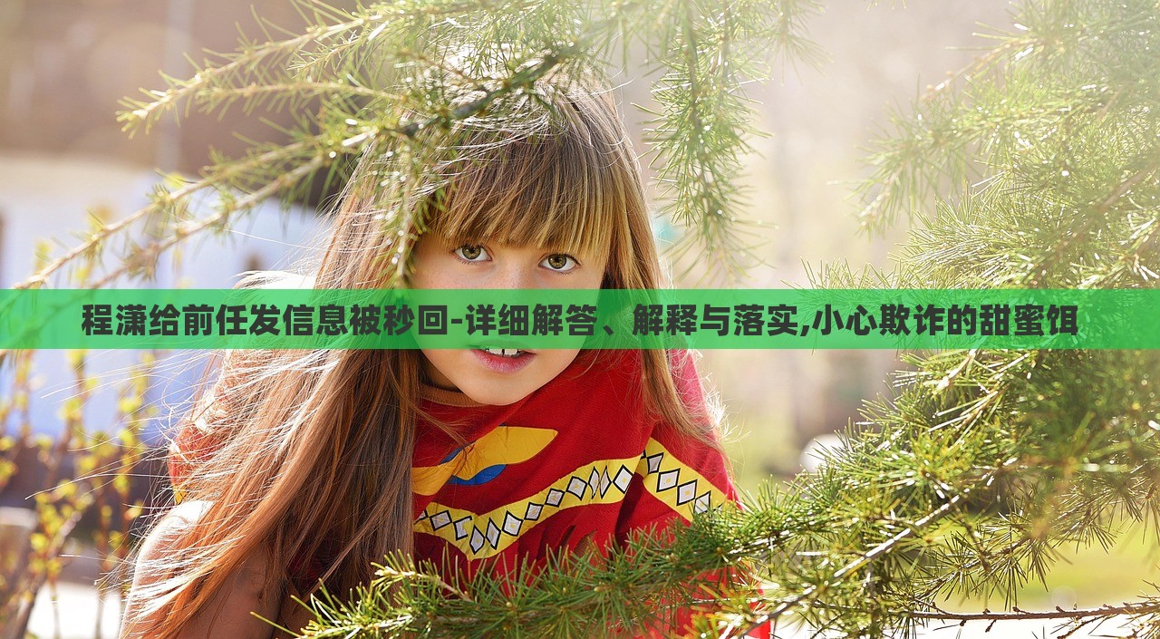 程潇给前任发信息被秒回-详细解答、解释与落实,小心欺诈的甜蜜饵