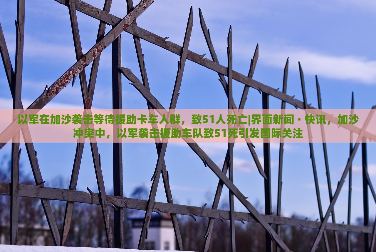 以军在加沙袭击等待援助卡车人群，致51人死亡|界面新闻 · 快讯，加沙冲突中，以军袭击援助车队致51死引发国际关注
