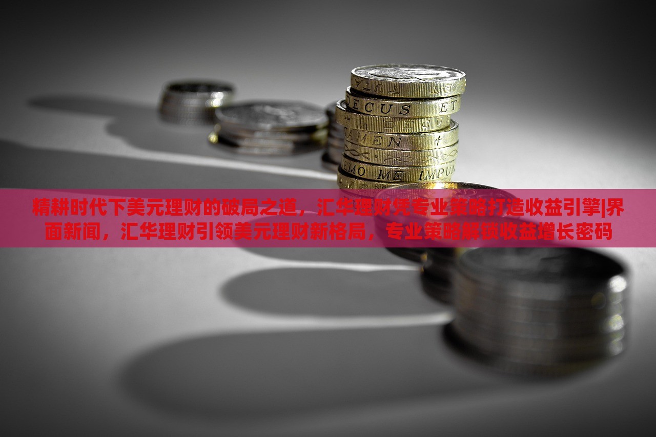 精耕时代下美元理财的破局之道，汇华理财凭专业策略打造收益引擎|界面新闻，汇华理财引领美元理财新格局，专业策略解锁收益增长密码