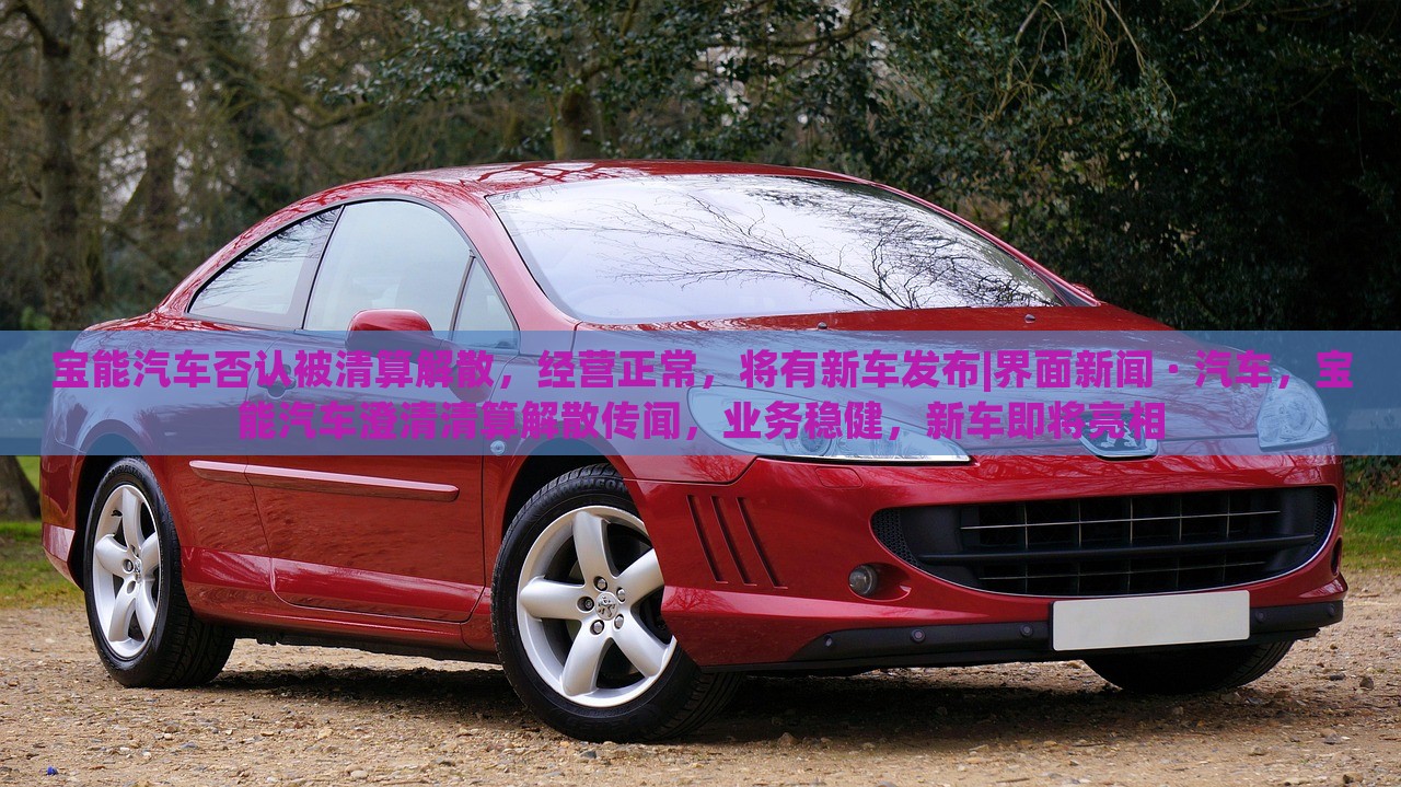宝能汽车否认被清算解散，经营正常，将有新车发布|界面新闻 · 汽车，宝能汽车澄清清算解散传闻，业务稳健，新车即将亮相